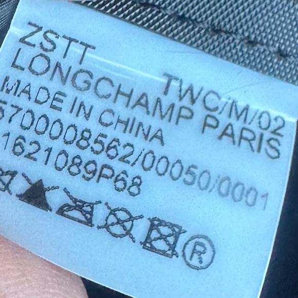 Small Long champ lapiage bag - Picture 8 of 11